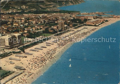 Pesaro fliegeraufnahme - pesaro,